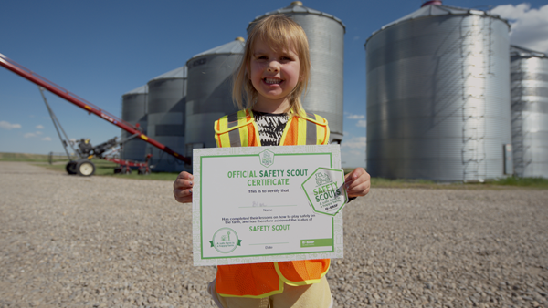 Through the new BASF Safety Scouts program, participants will receive a free Safety Scout kit that includes a child-sized safety vest (adjustable sizing for kids 3 to 7 years of age) that’s CSA Z96-15 compliant, a customizable name badge, safety-themed colouring sheets, a BASF Safety Scouts reward badge and an official club certificate.