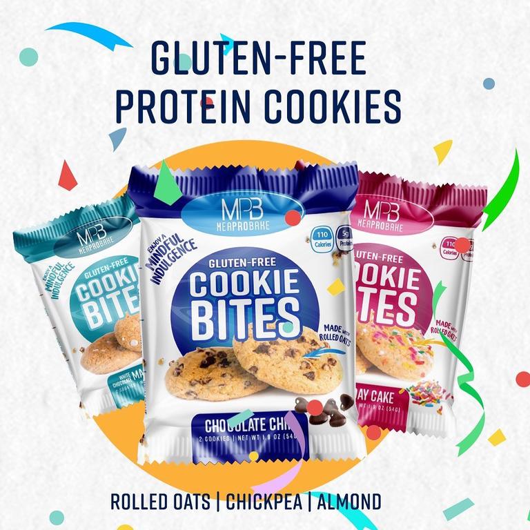 MPB Snacks - GLUTEN-FREE PROTEIN COOKIES