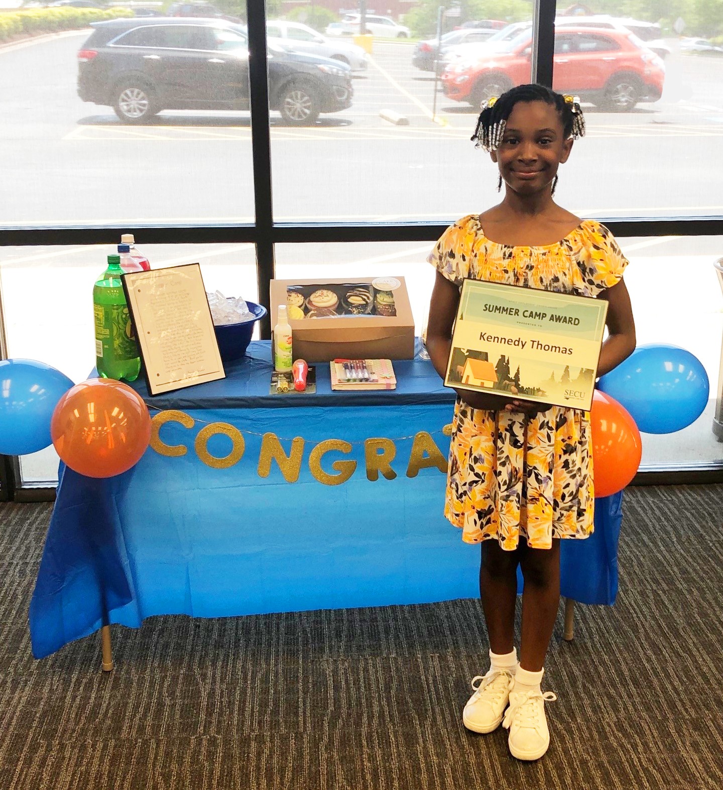 Kennedy Thomas - Summer Camp Winner