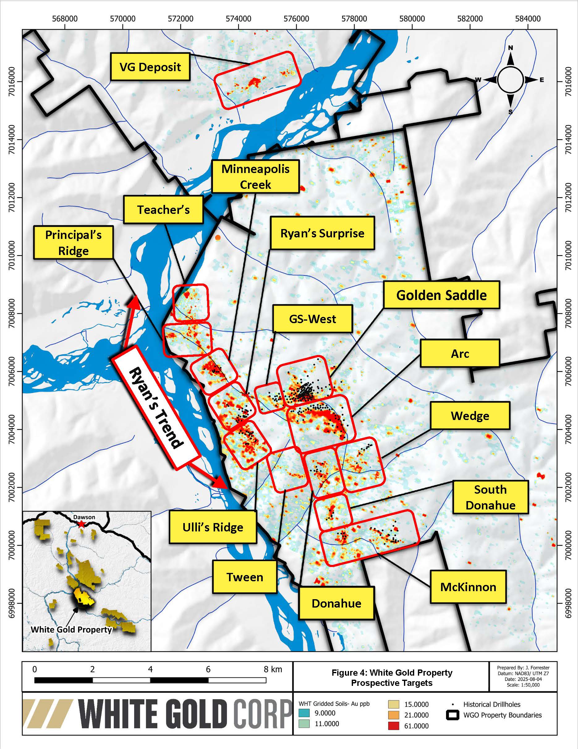 Figure 4 - White Gold Property Opportunities