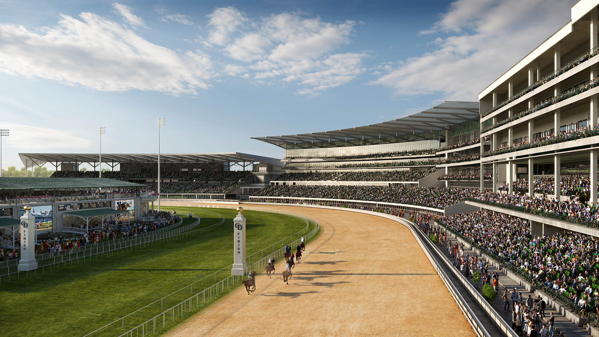 Track view rendering of The Skye