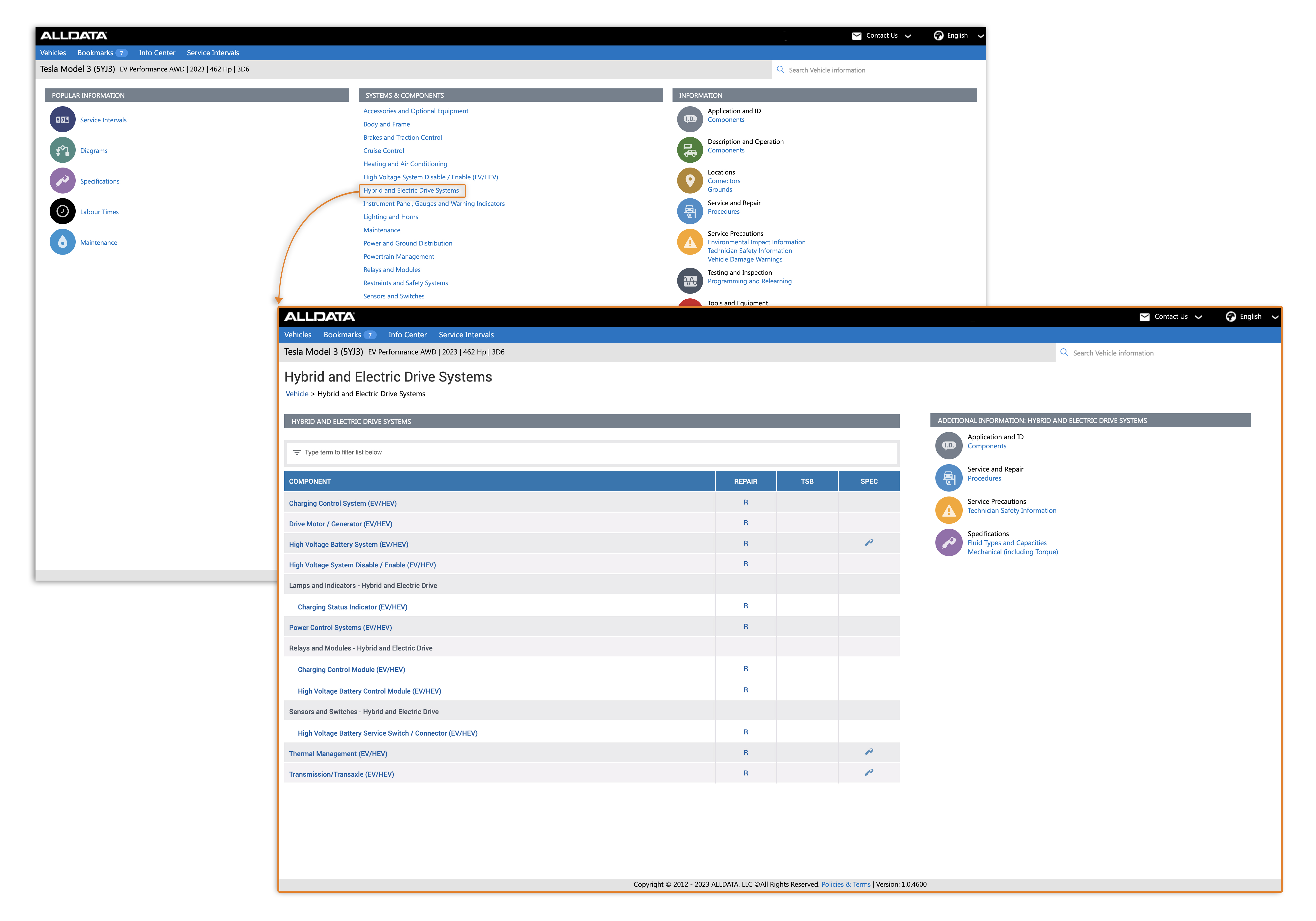 ALLDATA_Hybrid and EV Component Tree_EN