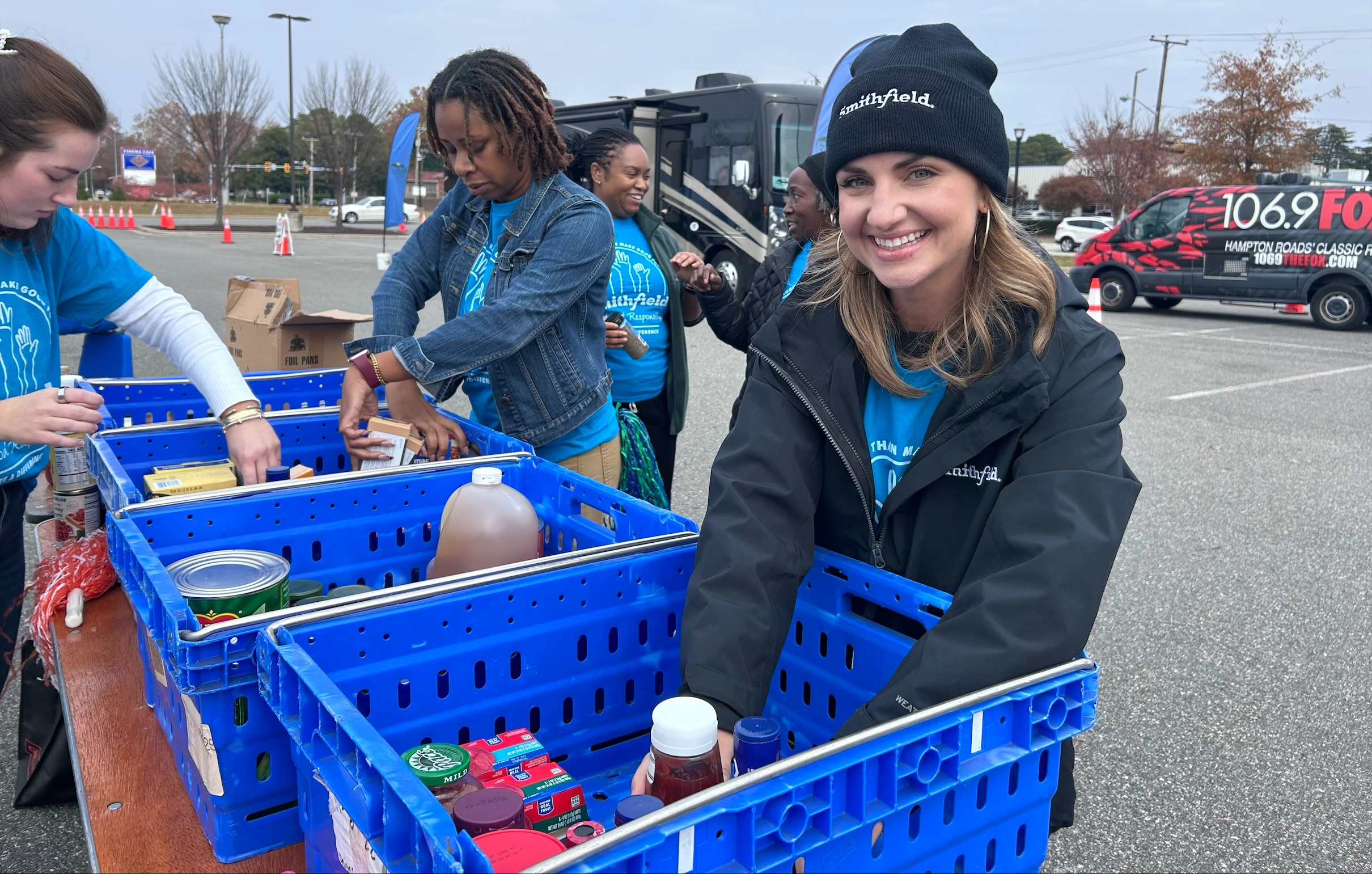 Smithfield Foods Donates 32,000 Pounds of Protein to Hampton Roads Foodbanks at the Mayflower Marathon