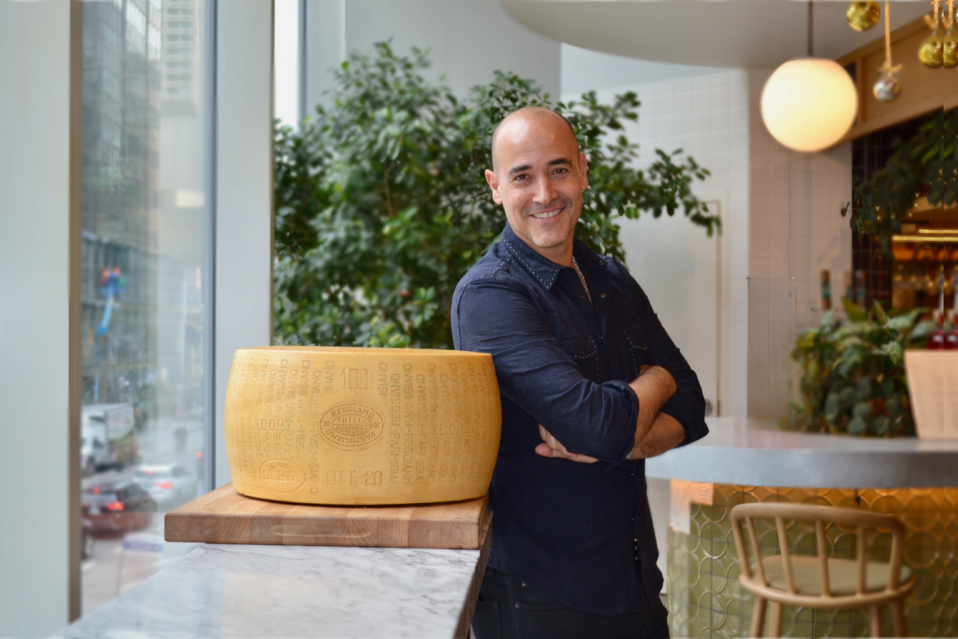 David Rocco partners with Parmigiano Reggiano