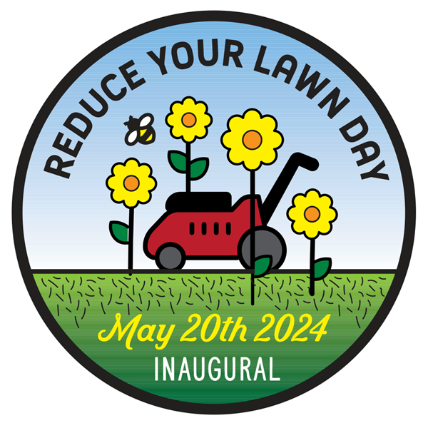 Reduce Your Lawn Day Announcement Logo