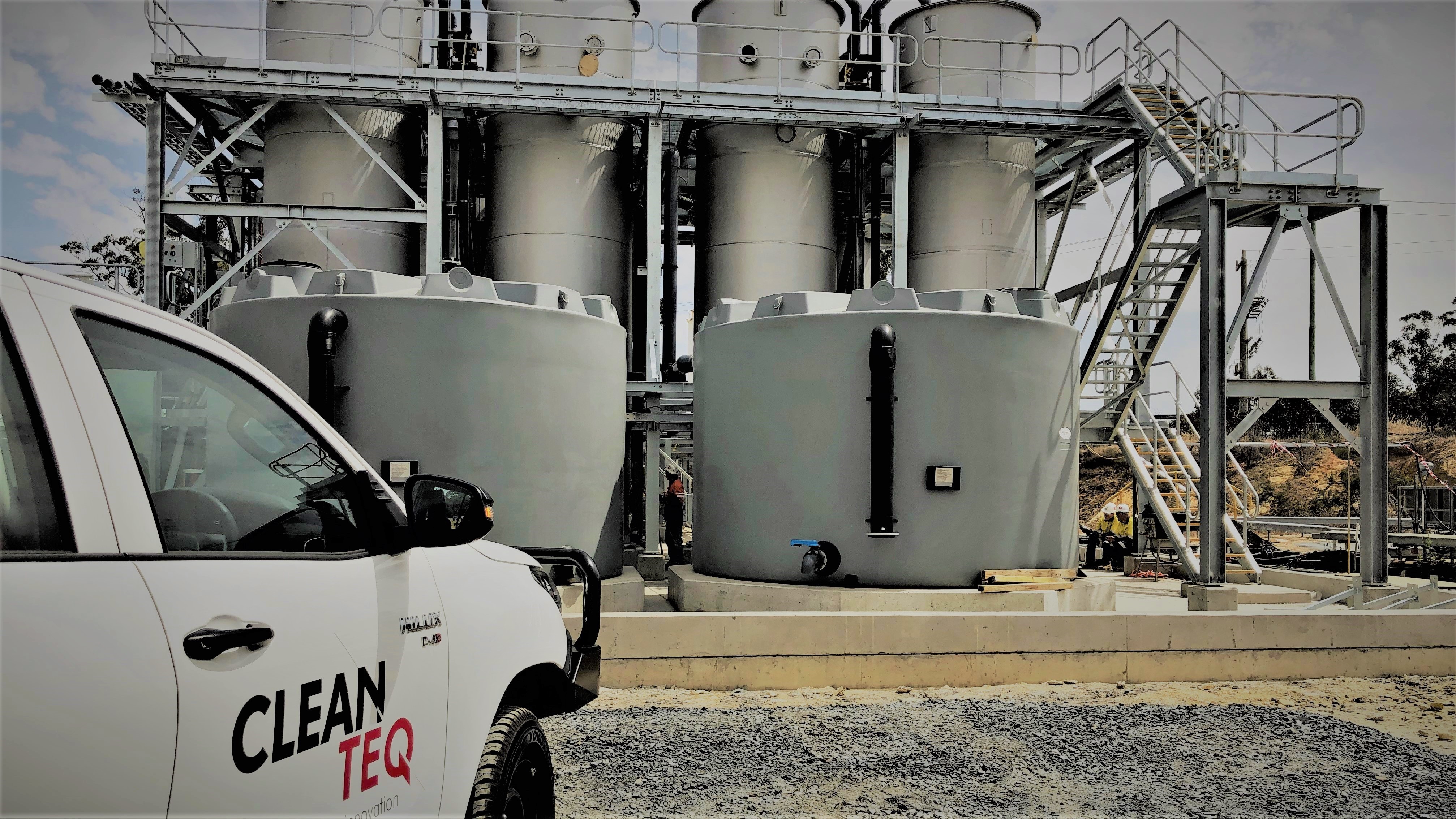 Clean TeQ plant installation at Fosterville Gold Mine, Victoria