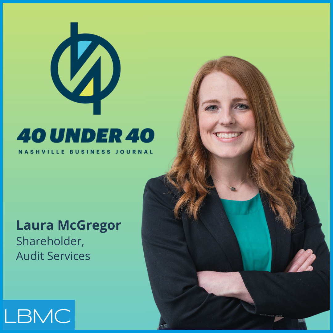 LBMC’s Laura McGregor Named to NBJ 40 Under 40