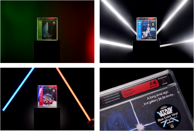 Star Wars collectibles available in Star Wars Pavilion include Japanese-exclusive soundtracks from original trilogy + more 