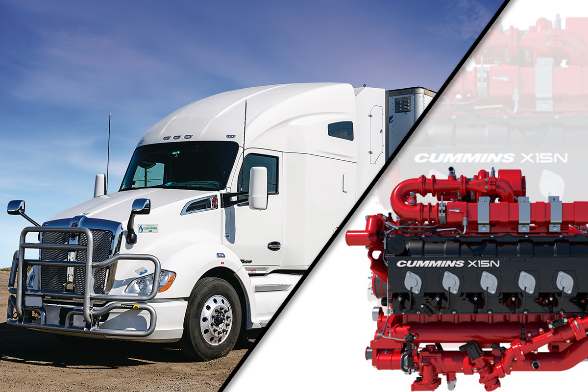 Cummins X15 Natural Gas Engine