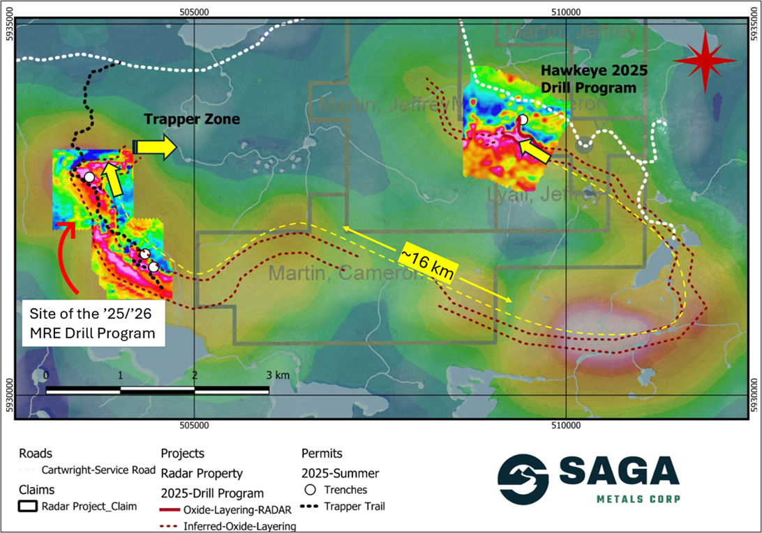 Figure 1 - SAGA Metals Corp.