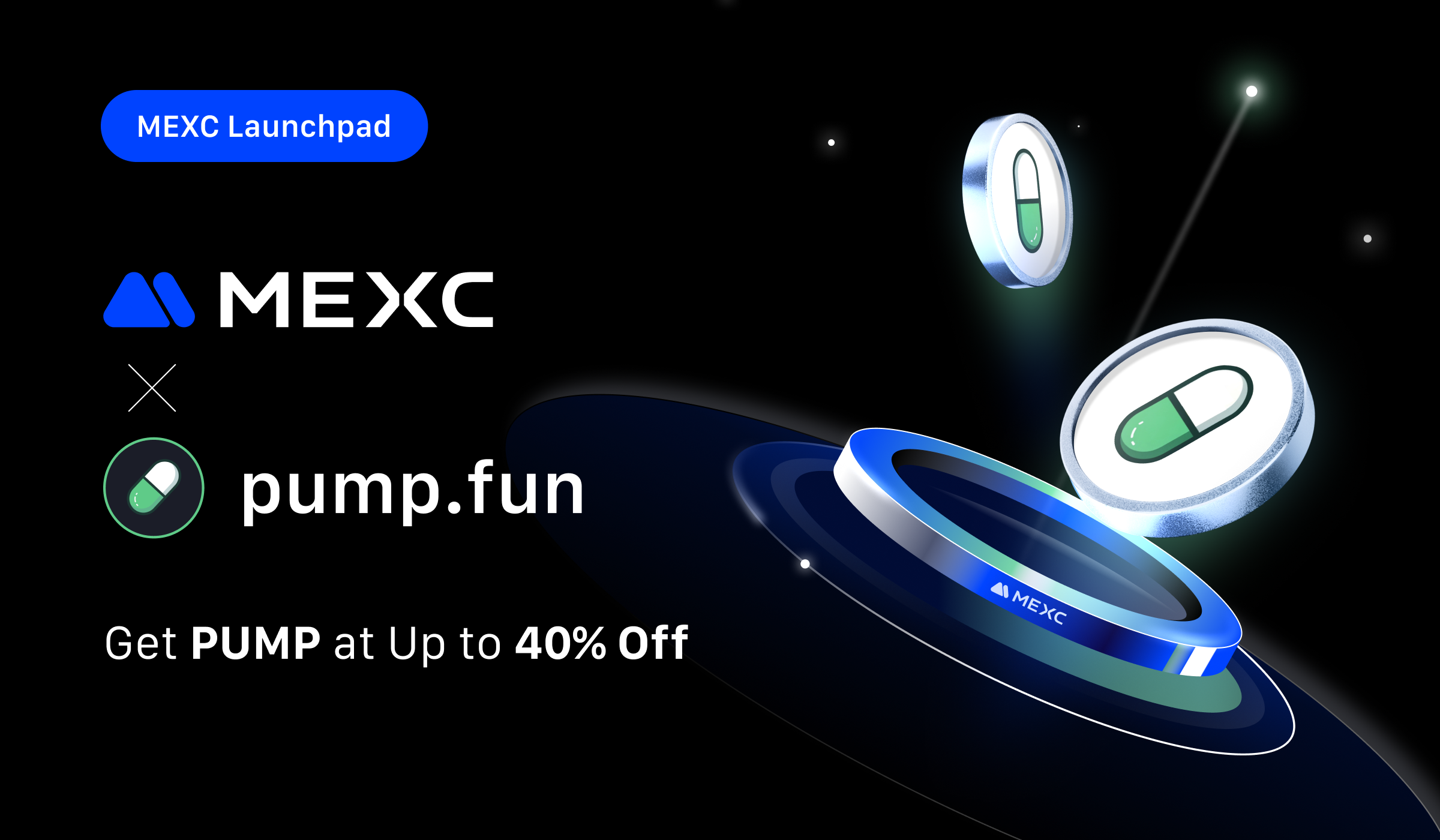 MEXC Launchpad Debuts PUMP Token with Exclusive 40% Discount for New Users
