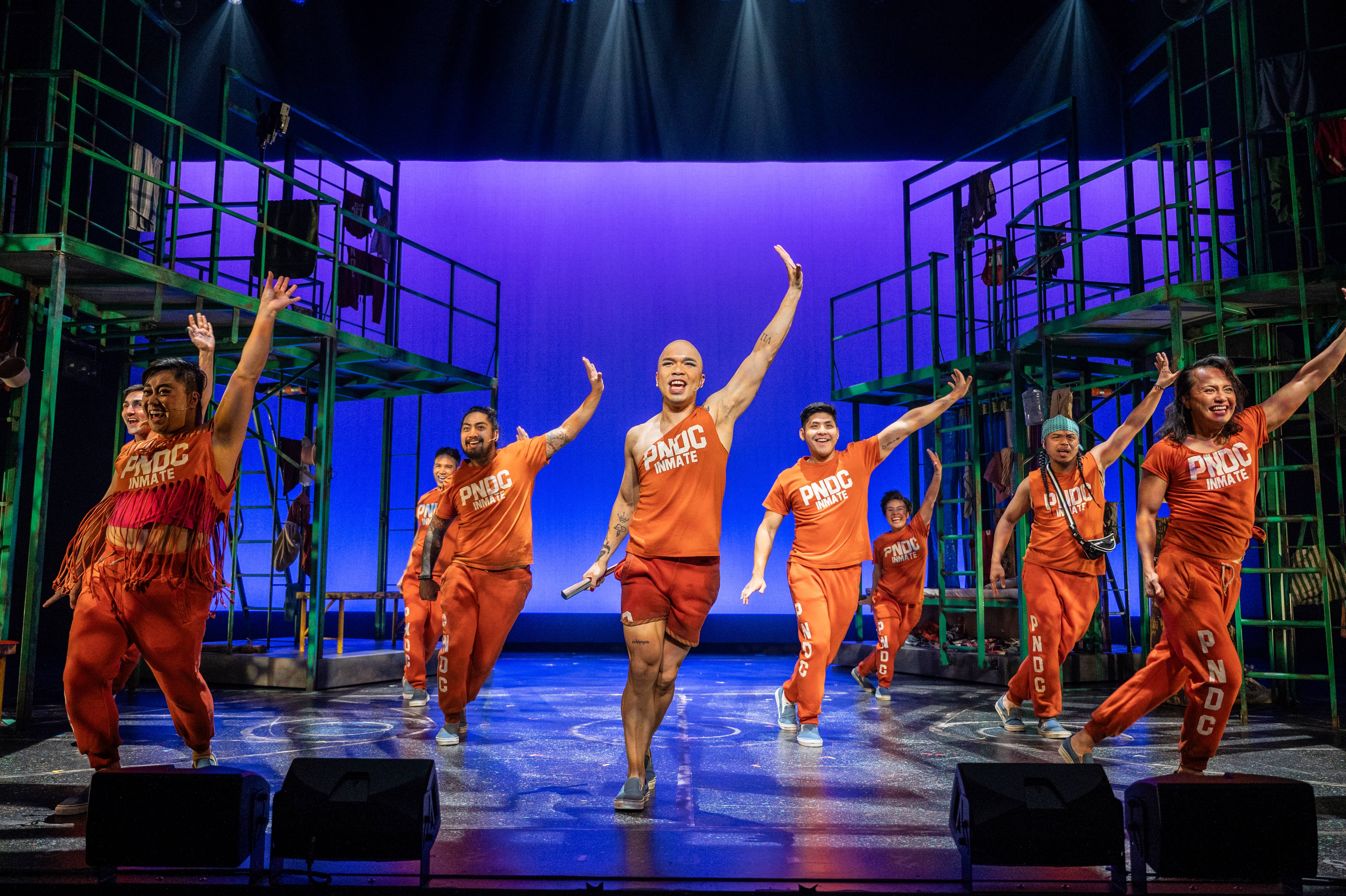 Scene from Prison Dancer: The Musical