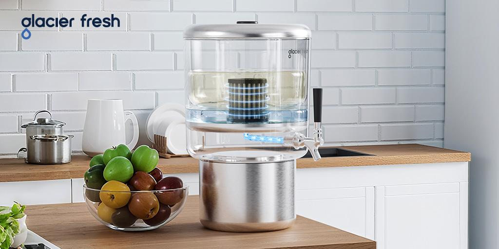 Modern Glacier Fresh water filtration system