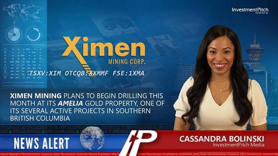 Ximen Mining stream video: Ximen Mining video, begin drilling Amelia Gold Mine