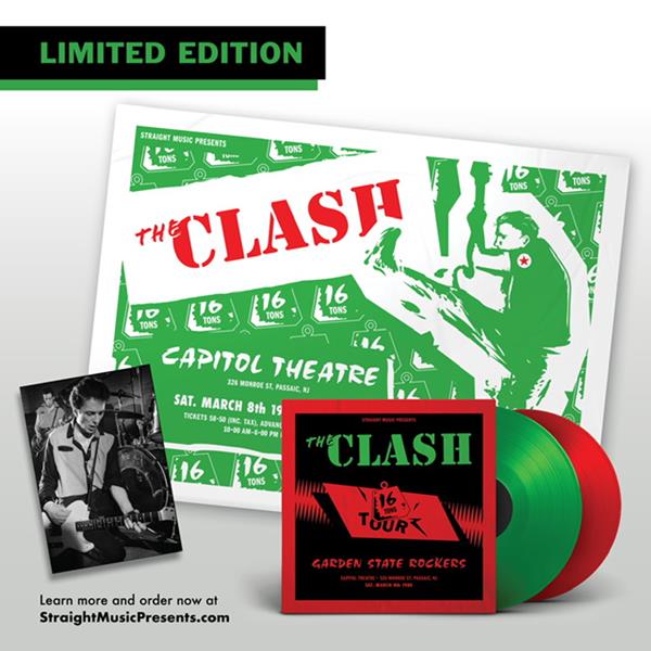 Sana360 technology brings a rare 1980 concert by The Clash to life on the first recording by the reincarnated Straight Music Presents, the first of two limited edition releases a month that will include the Sex Pistols, Blondie, Talking Heads and more. The 2 disc set includes a photo by legendary rock photographer Andy Rosen. Available to order at straightmusicpresents.com 