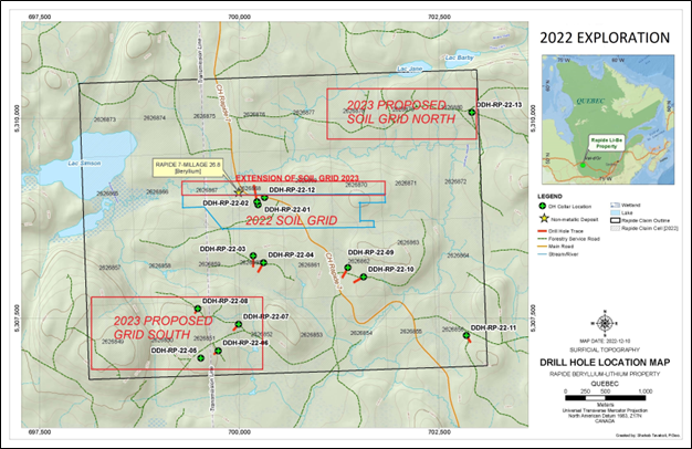 Proposed Soil Grid _ Lithium assays