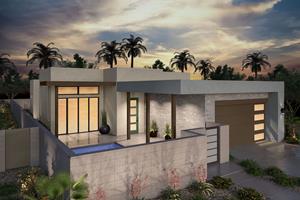 Aura at Miralon in Palm Springs by Christopher Homes