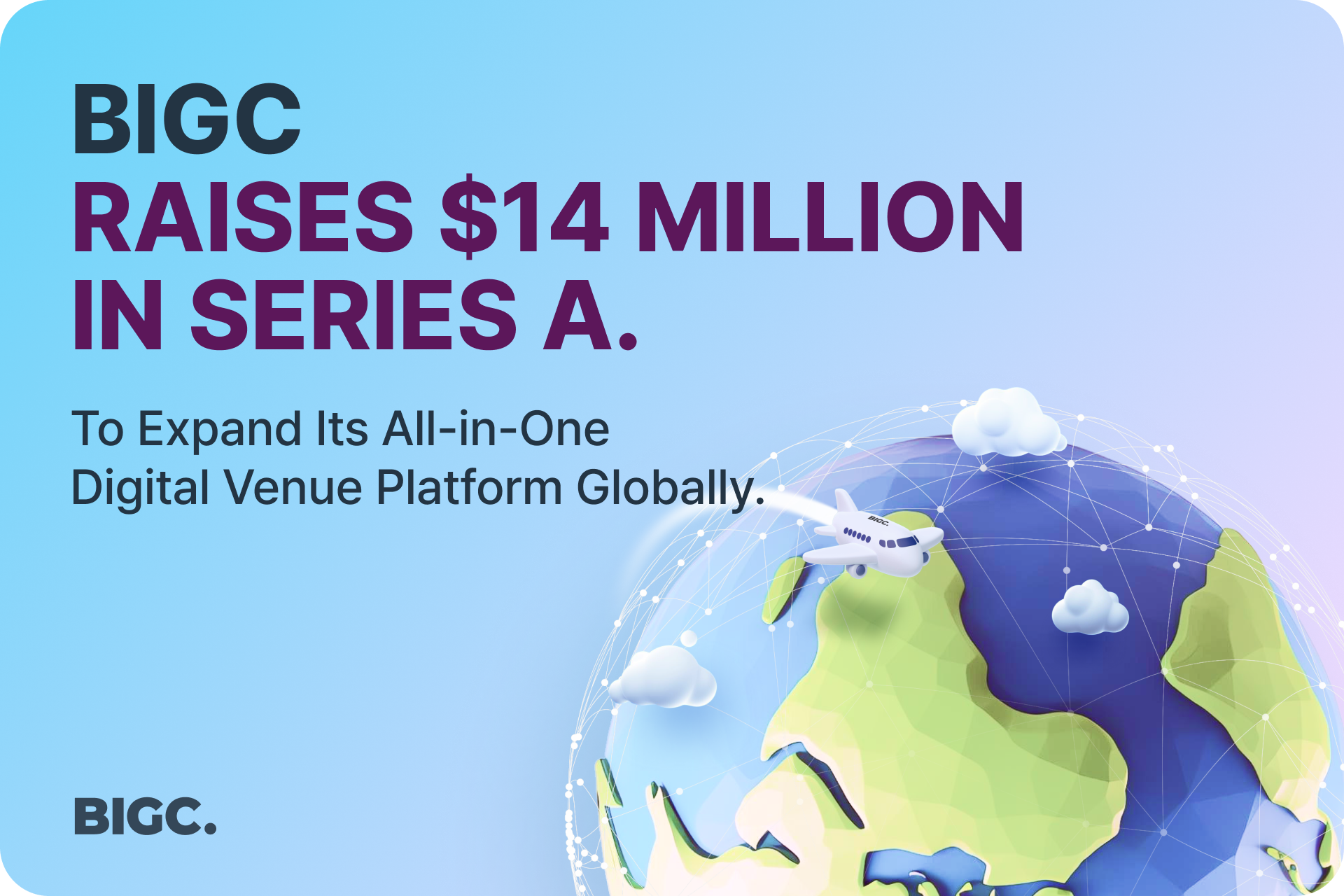 BIGC raises $14 million in Series A funding to expand its global digital venue platform