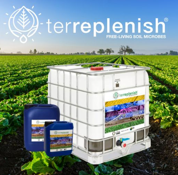 Terreplenish® - <percent>100%</percent> organic microbial fertilizer