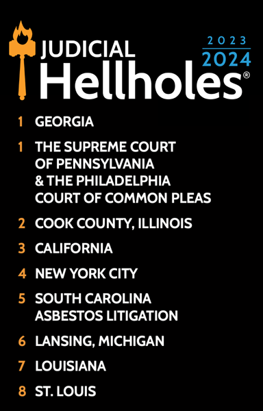 2023-2024 Judicial Hellholes®