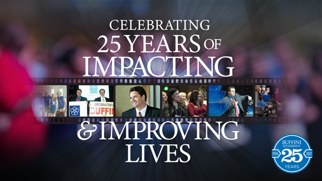Buffini & Company, North America’s largest real estate coaching and training company is celebrating 25 years in business in 2021, impacting and improving the lives of millions of people around the globe.