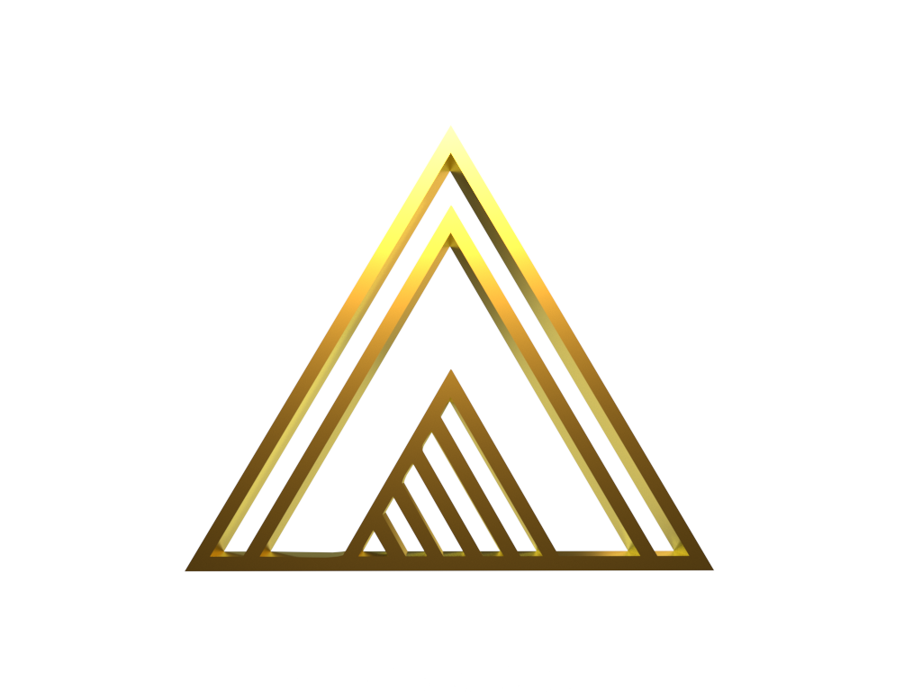 LLX triangle letter logo design with triangle shape. LLX triangle