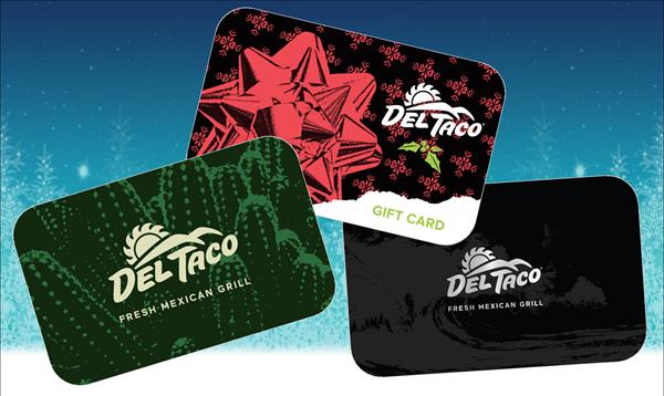 Del Taco Holiday Gift Cards