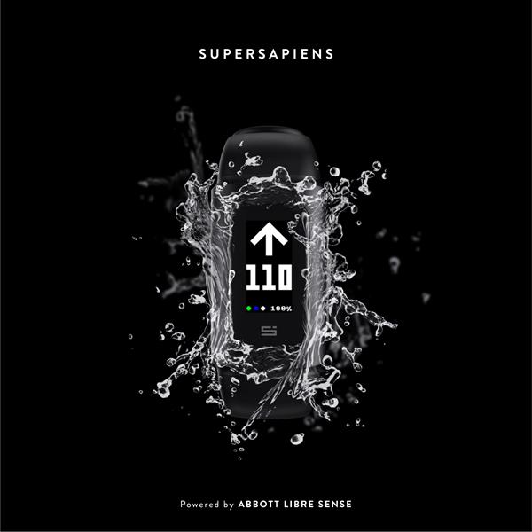 Designed to handle a rainstorm, swim, or sweaty workout, the Supersapiens Energy Band is water-resistant up to 50 meters.