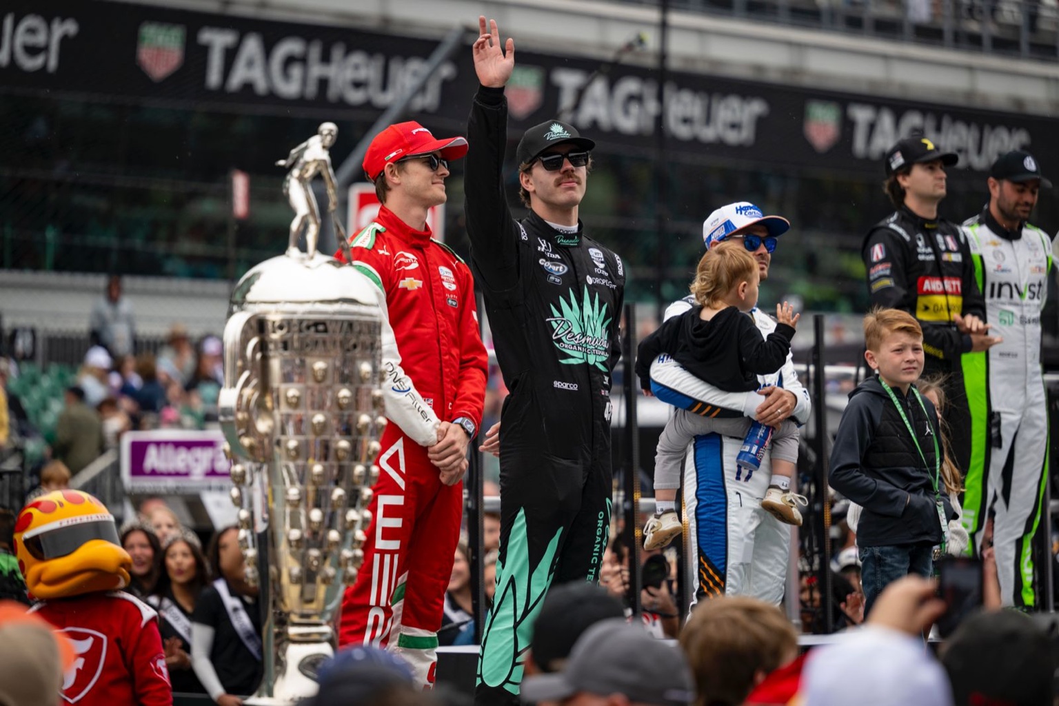 Lottery.com and Sports.com Driver Receives Top Rookie Honors at the Indy 500