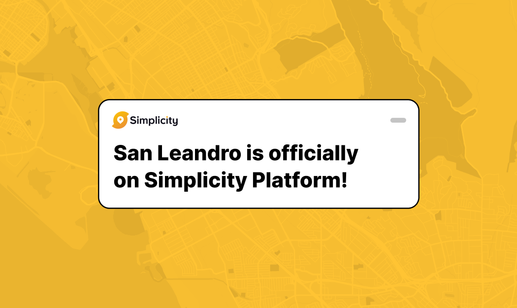 Announcement Banner San Leandro x Simplicity