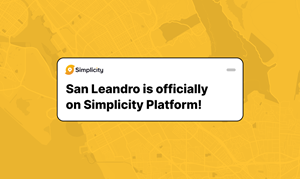 Announcement Banner San Leandro x Simplicity