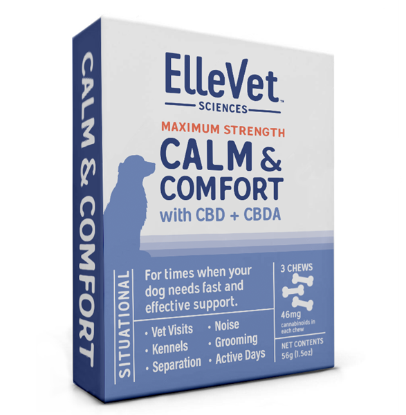ElleVet Sciences "Calm and Comfort" Dog Chews