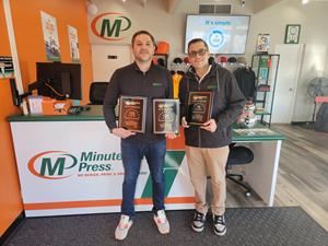 Steve Karmo and Fady Mansour - Minuteman Press Sylvan Lake MI
