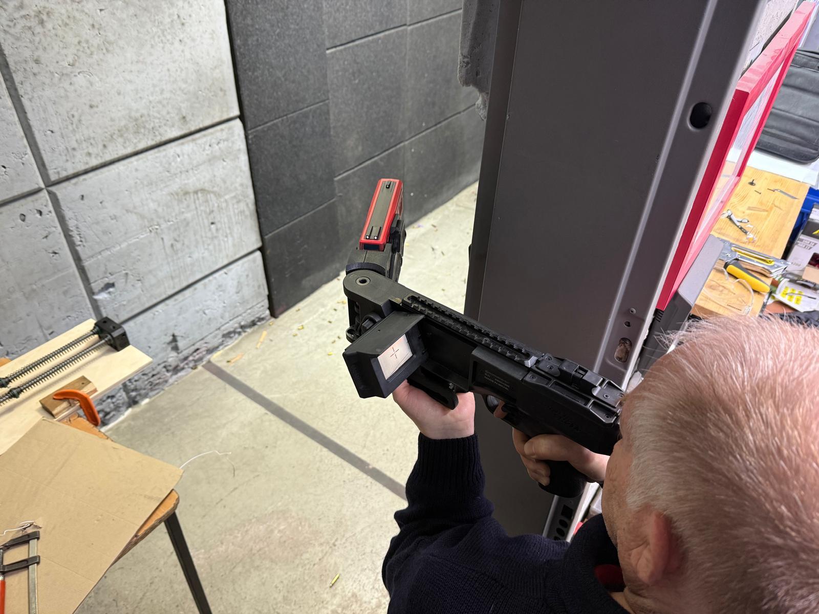 CornerShot Taser 10 in action