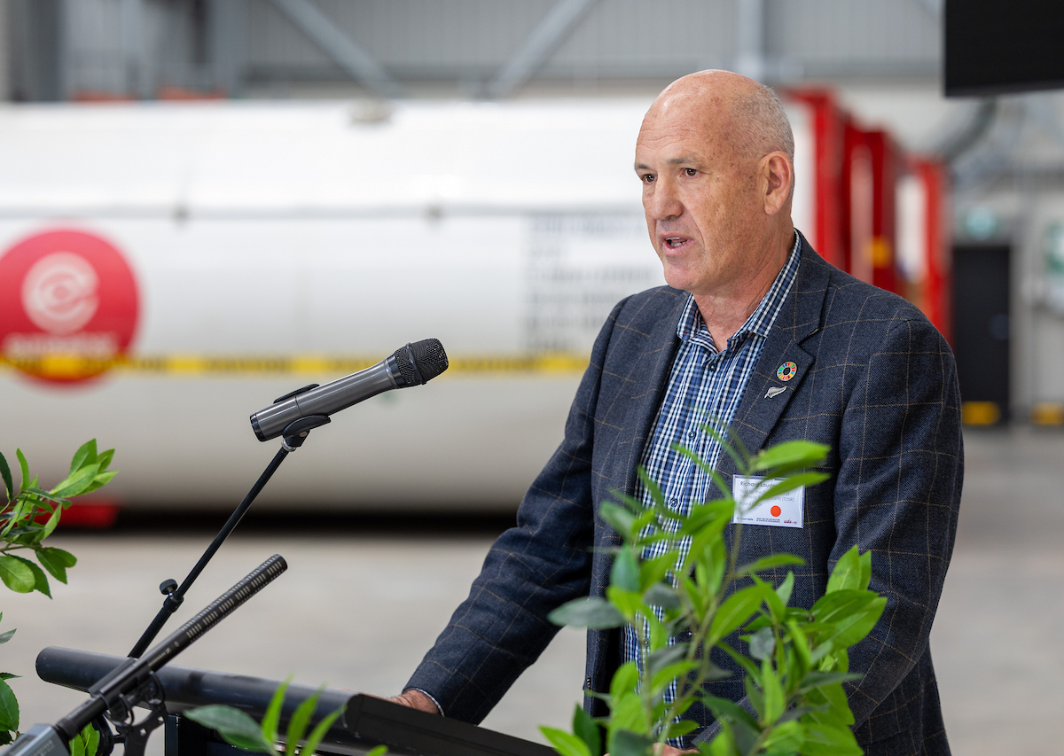 Chair of the Trust for the Destruction of Synthetic Refrigerants, Richard Lauder. Photo: Jamie Troughton/Dscribe Media