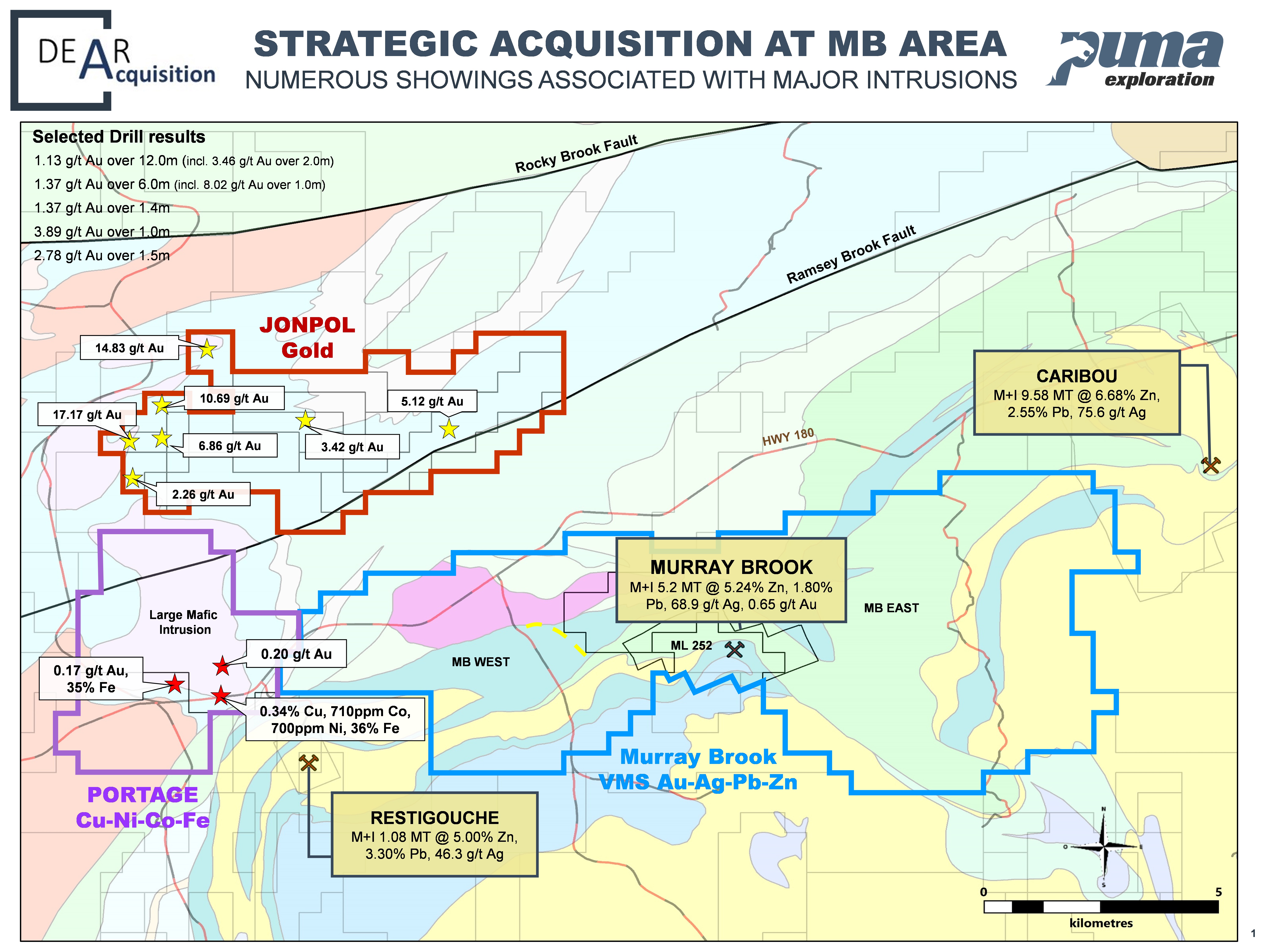 Strategic Acquisition at Murray Brook Area
