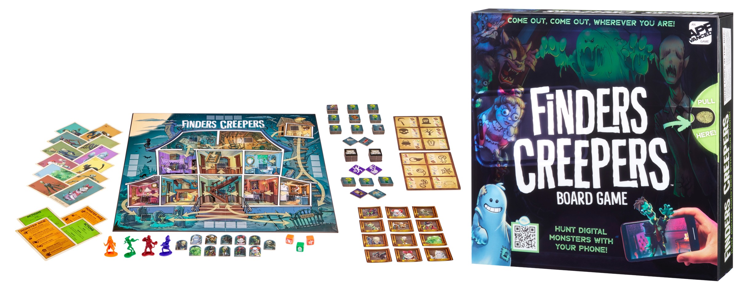 Finders Creepers Board Game From MGA Entertainment's Gaming Division, Micro Games of America