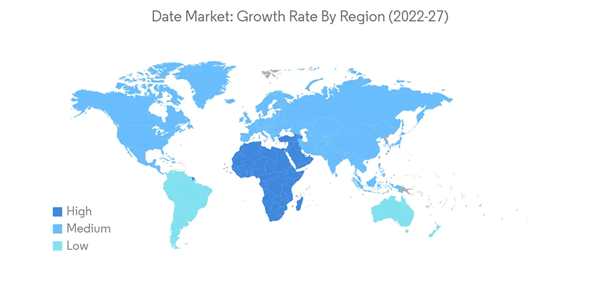 Date Market Date Market Growth Rate By Region 2022 27