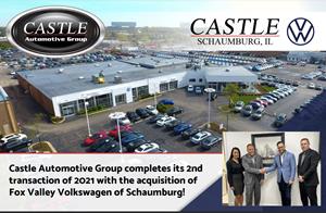 Castle Automotive Group Acquires Fox Valley Volkswagen of Schaumburg