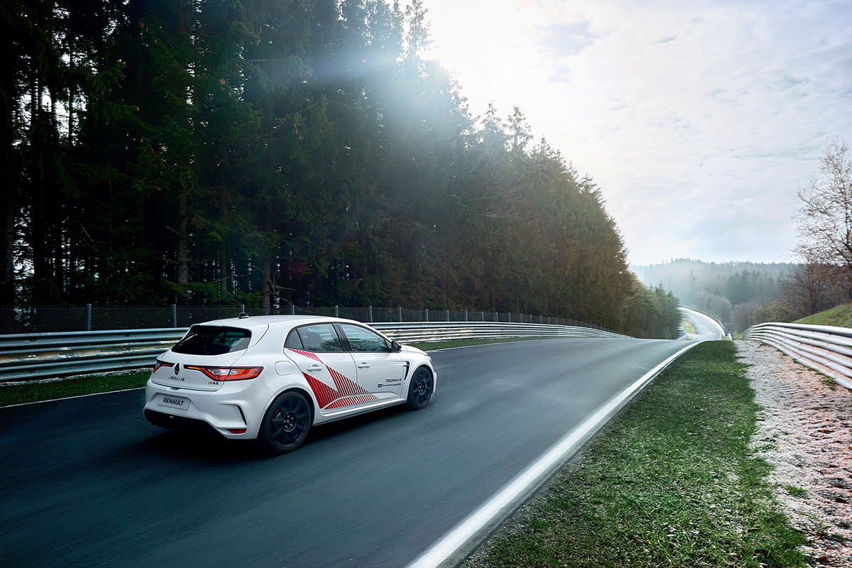 Megane RS Trophy-R at Nürburgring