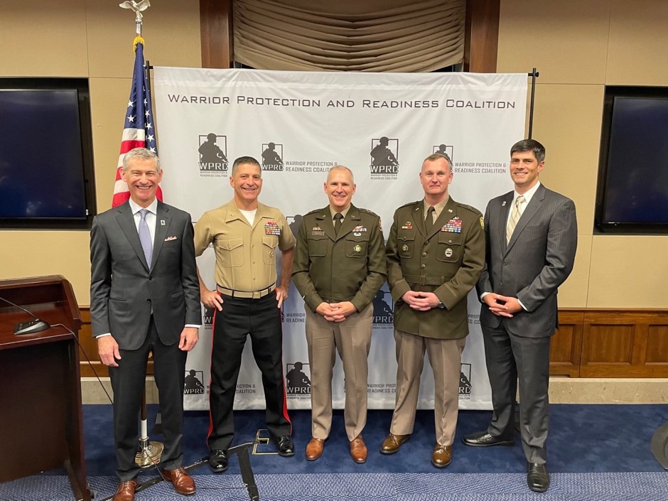 WPRC Leadership stand alongside vital DoD leadership. 