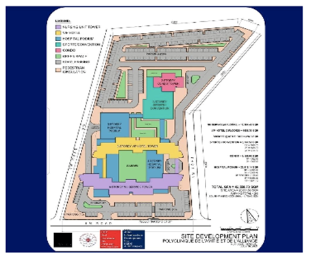 P2A Hospital Project consisting of 300 hospital beds and 250 hotel dormitory rooms, with a proposed project cost of about $160 million