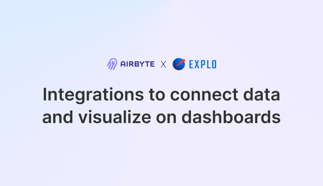 Airbyte & Explo