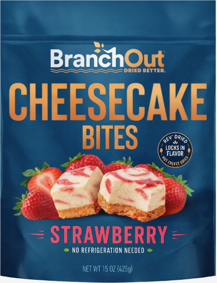 BranchOut innovative Dried Cheesecake Bites