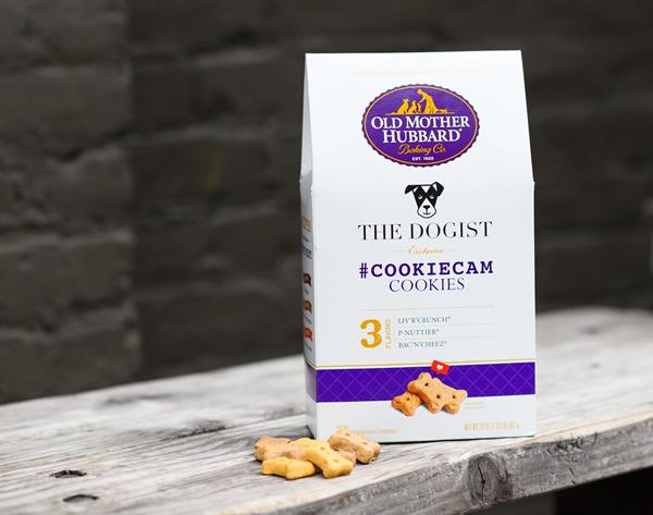 The exclusive #CookieCam Cookies from Old Mother Hubbard and The Dogist allow pet parents to treat dogs the right way - with natural wholesome, ingredients - to say thank you for the joy they bring.  