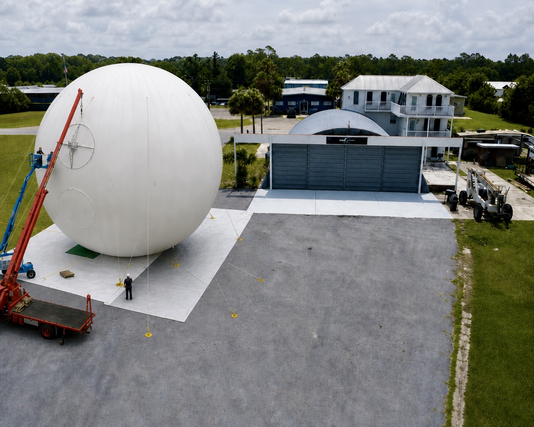 UAV Corp Drone Airship for Weight Balance Analysis