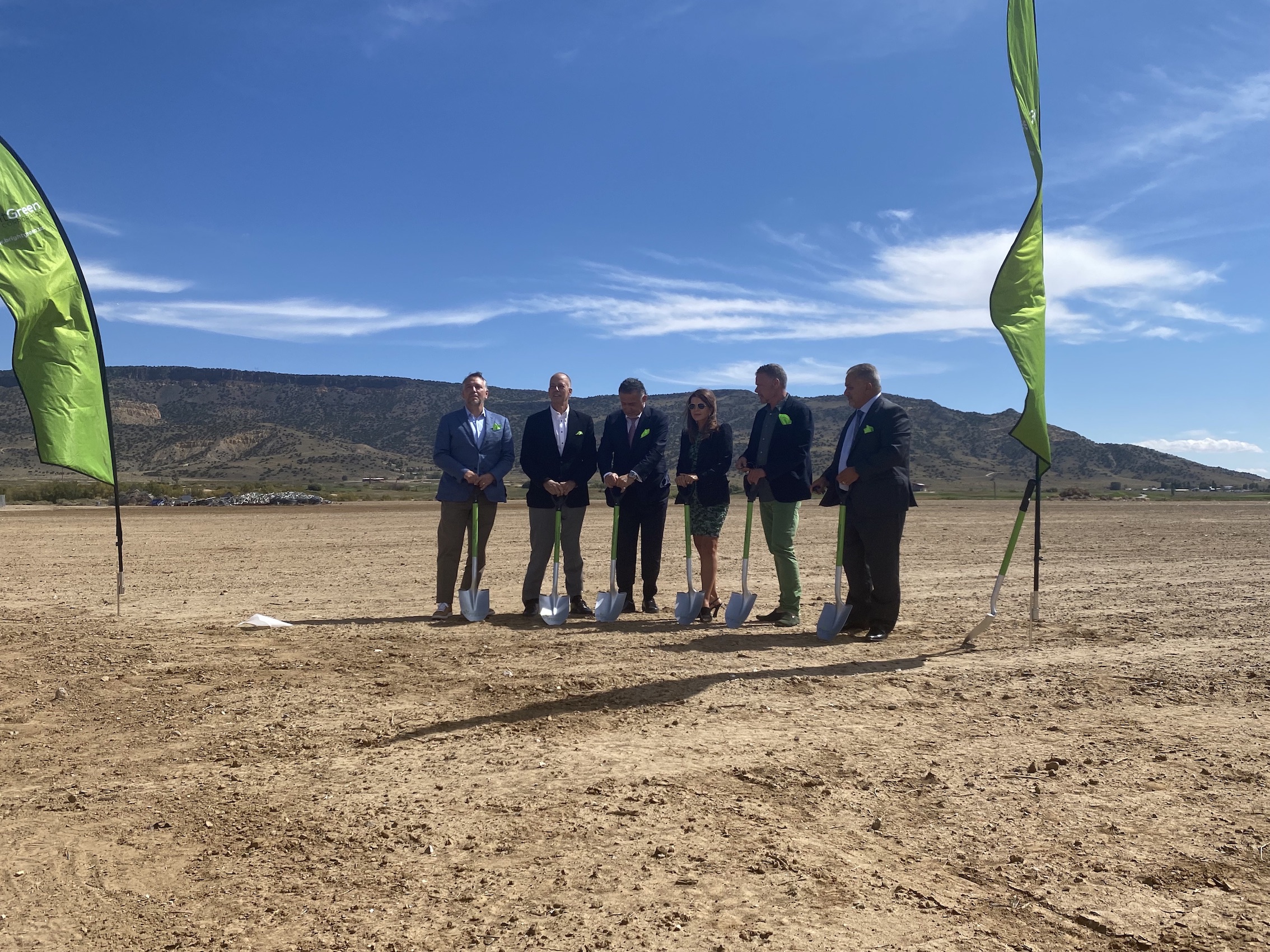 Bright Green Groundbreaking