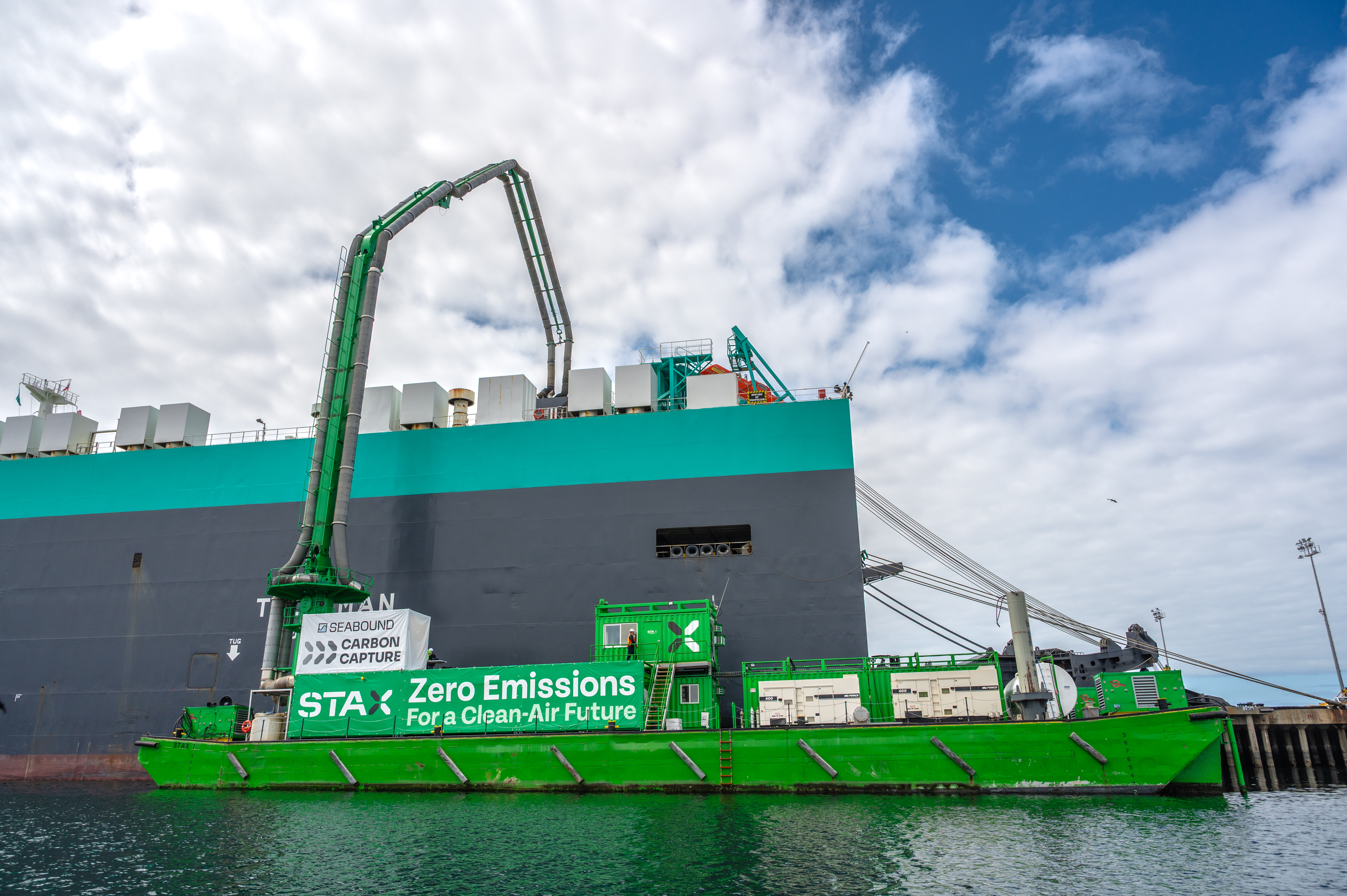 STAX Engineering Builds UK Momentum with £1.1M Government Grant for First European Port Emissions Capture and Control Project