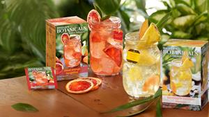 Announcing Two NEW Bigelow Botanical Cold Water Infusions Blood Orange Tangerine & Pineapple Coconut Mango 