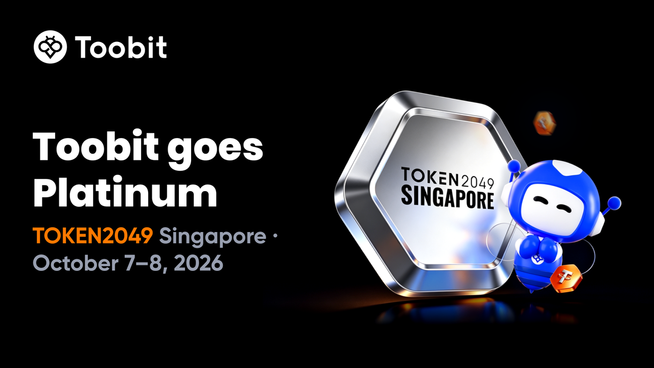 Toobit Goes Platinum at TOKEN2049 Singapore